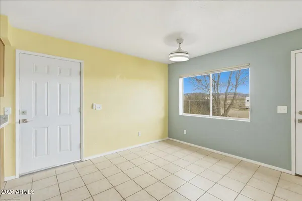 a view of an empty room with window