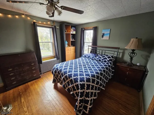 a room with furniture and gym equipment