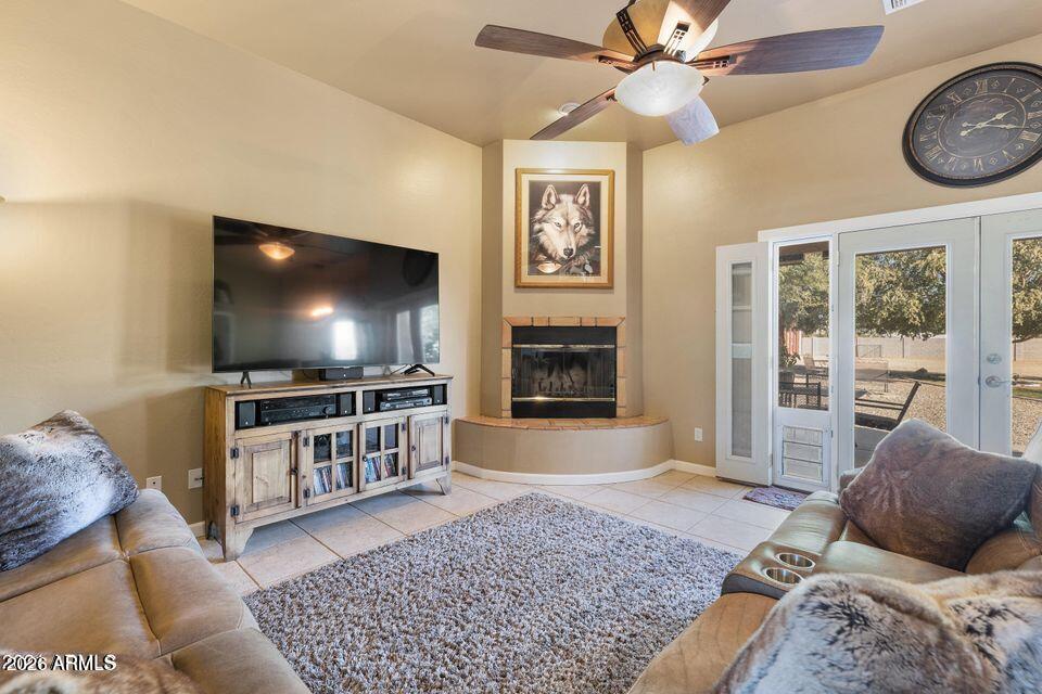 37005 North 7th Street Phoenix, AZ 85086 - Photo 15 of 48 a living room with furniture and a flat screen tv