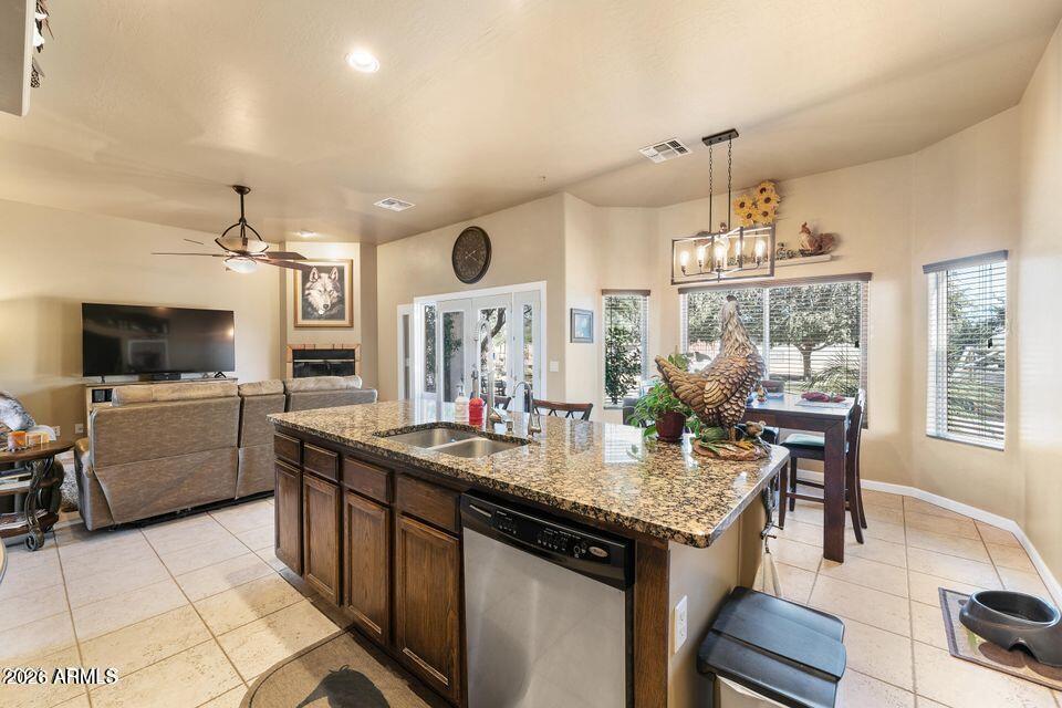 37005 North 7th Street Phoenix, AZ 85086 - Photo 20 of 48 a kitchen with a sink a counter space and appliances