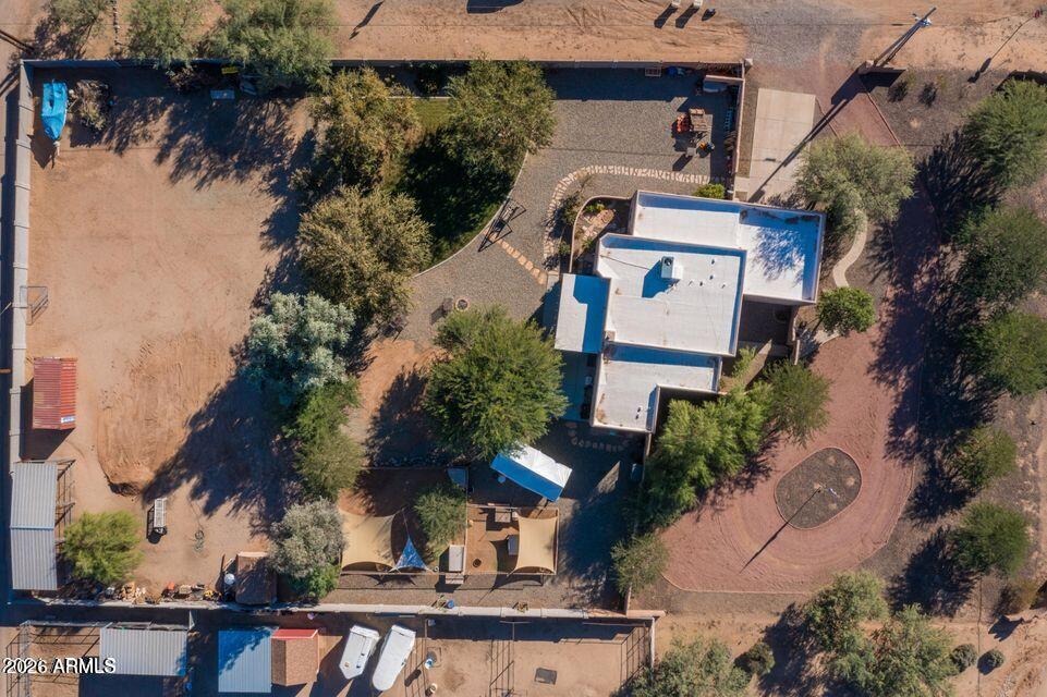 37005 North 7th Street Phoenix, AZ 85086 - Photo 46 of 48 an aerial view of a house with outdoor space and lake view
