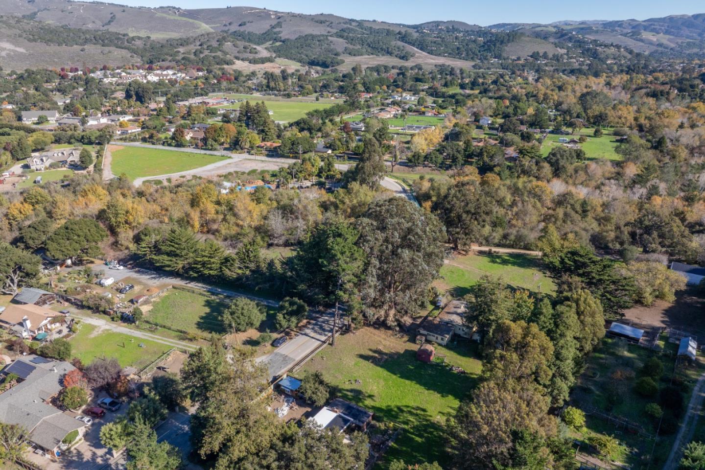 27415 Schulte Road Carmel, CA 93923 - Photo 29 of 30 an aerial view of lake residential house and swimming pool