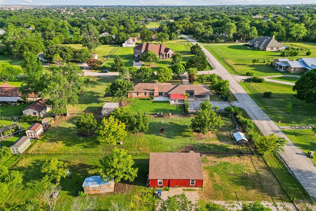 1 Glen Cove Circle Lucas, TX 75002 - Photo 23 of 37 an aerial view of residential houses with outdoor space and street view