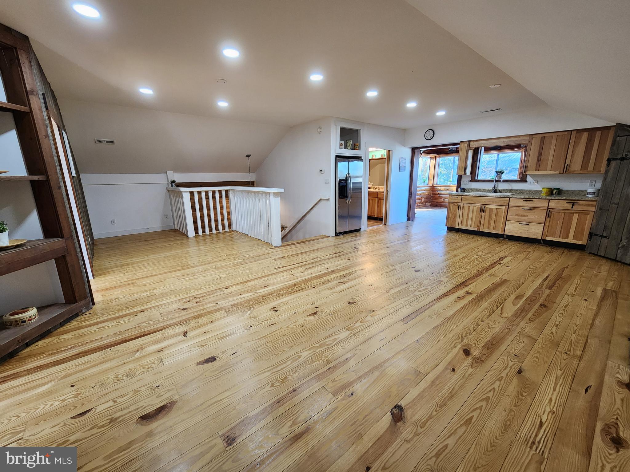 6366 Galestown-Reliance Road Federalsburg, MD 21632 - Photo 25 of 55 a view of kitchen and hall with wooden floor