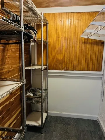 a view of storage and utility room