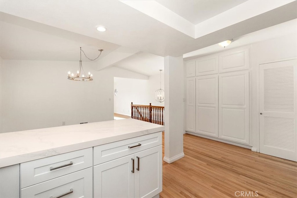 1742 Reed Street Redondo Beach, CA 90278 - Photo 28 of 33 a view of a kitchen counter space and wooden floor