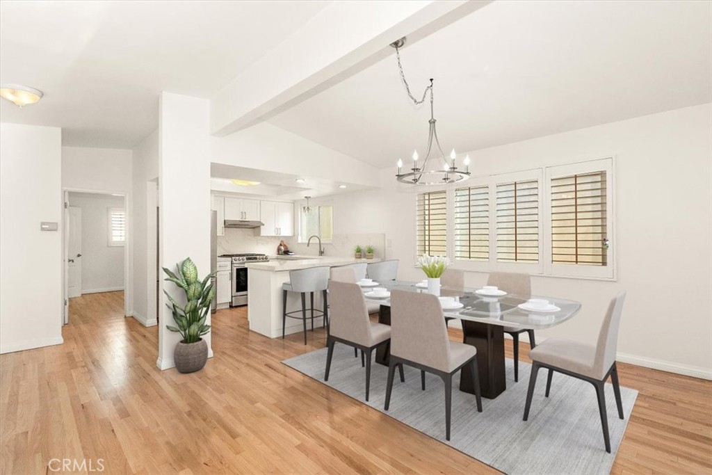 1742 Reed Street Redondo Beach, CA 90278 - Photo 3 of 33 a view of a dining room with furniture window and wooden floor