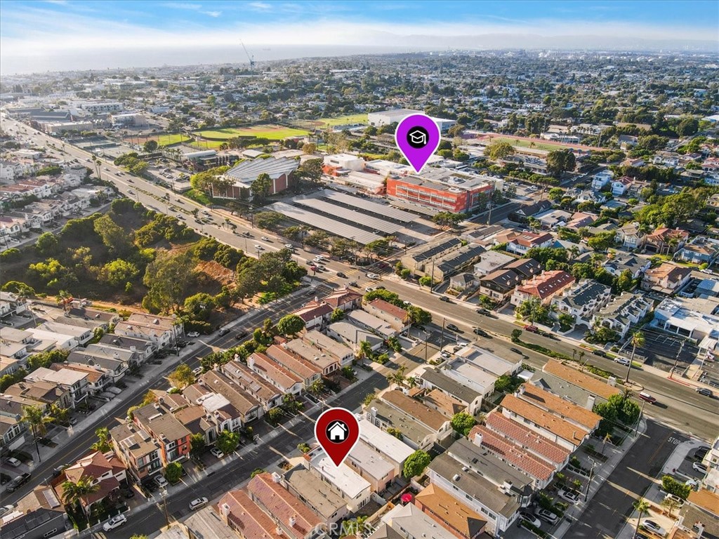 1742 Reed Street Redondo Beach, CA 90278 - Photo 8 of 33 an aerial view of a city
