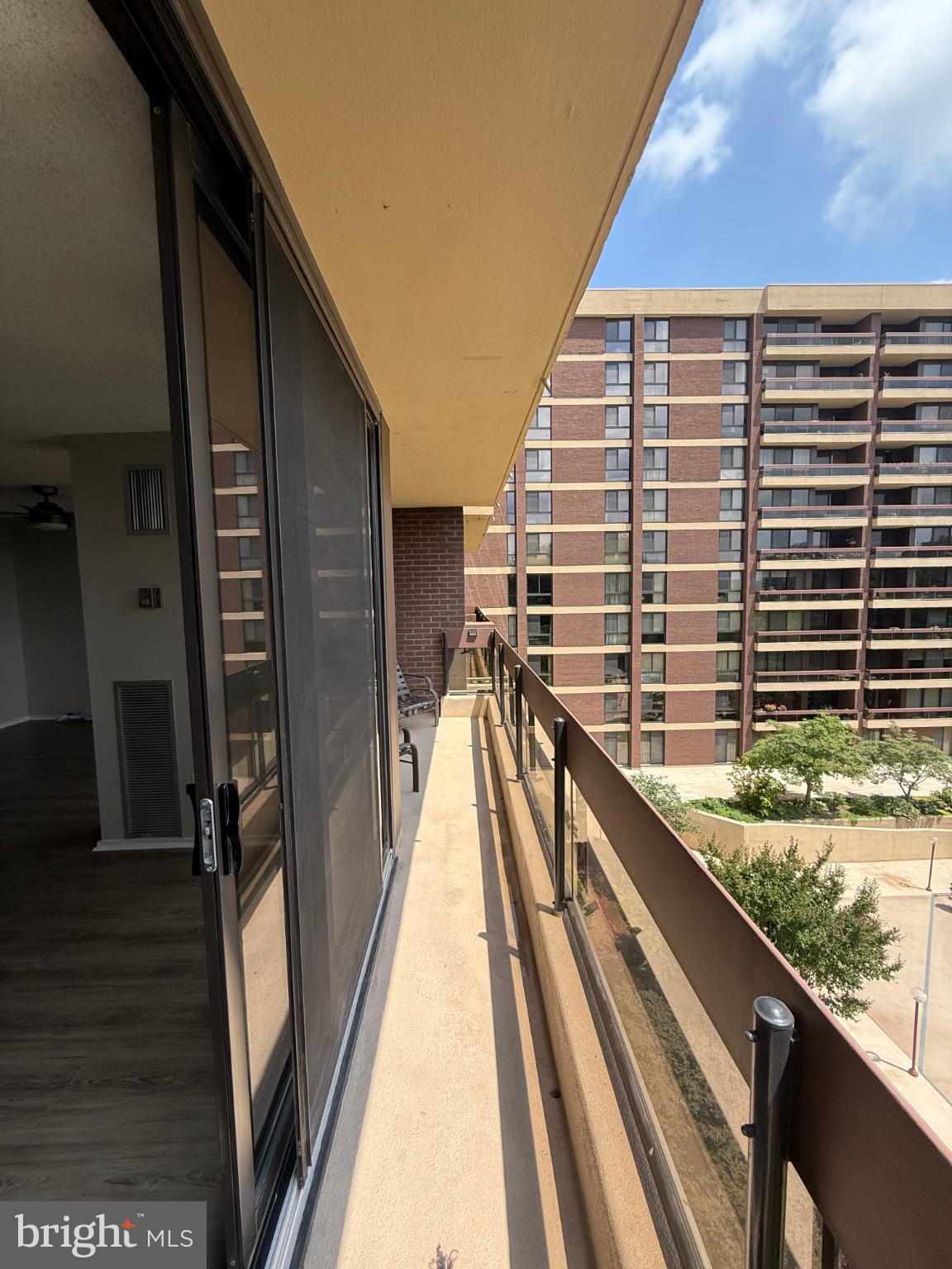 4100 North Charles Street, Unit 507 Baltimore, MD 21218 - Photo 16 of 20 Spacious balcony with urban views.