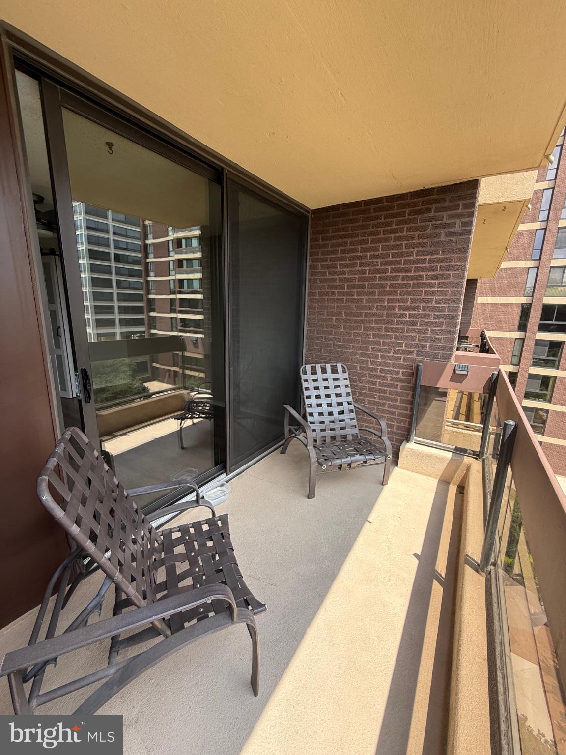 4100 North Charles Street, Unit 507 Baltimore, MD 21218 - Photo 17 of 20 Sunny balcony retreat with city views.