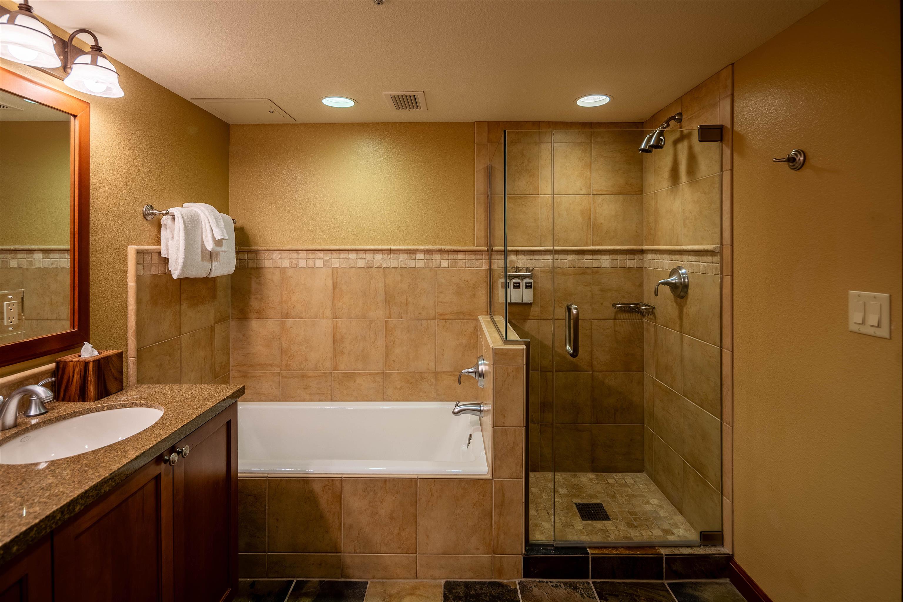 400 Resort Road, Unit 838 840 Olympic Valley, CA 96146 - Photo 21 of 21 a bathroom with a shower and a sink