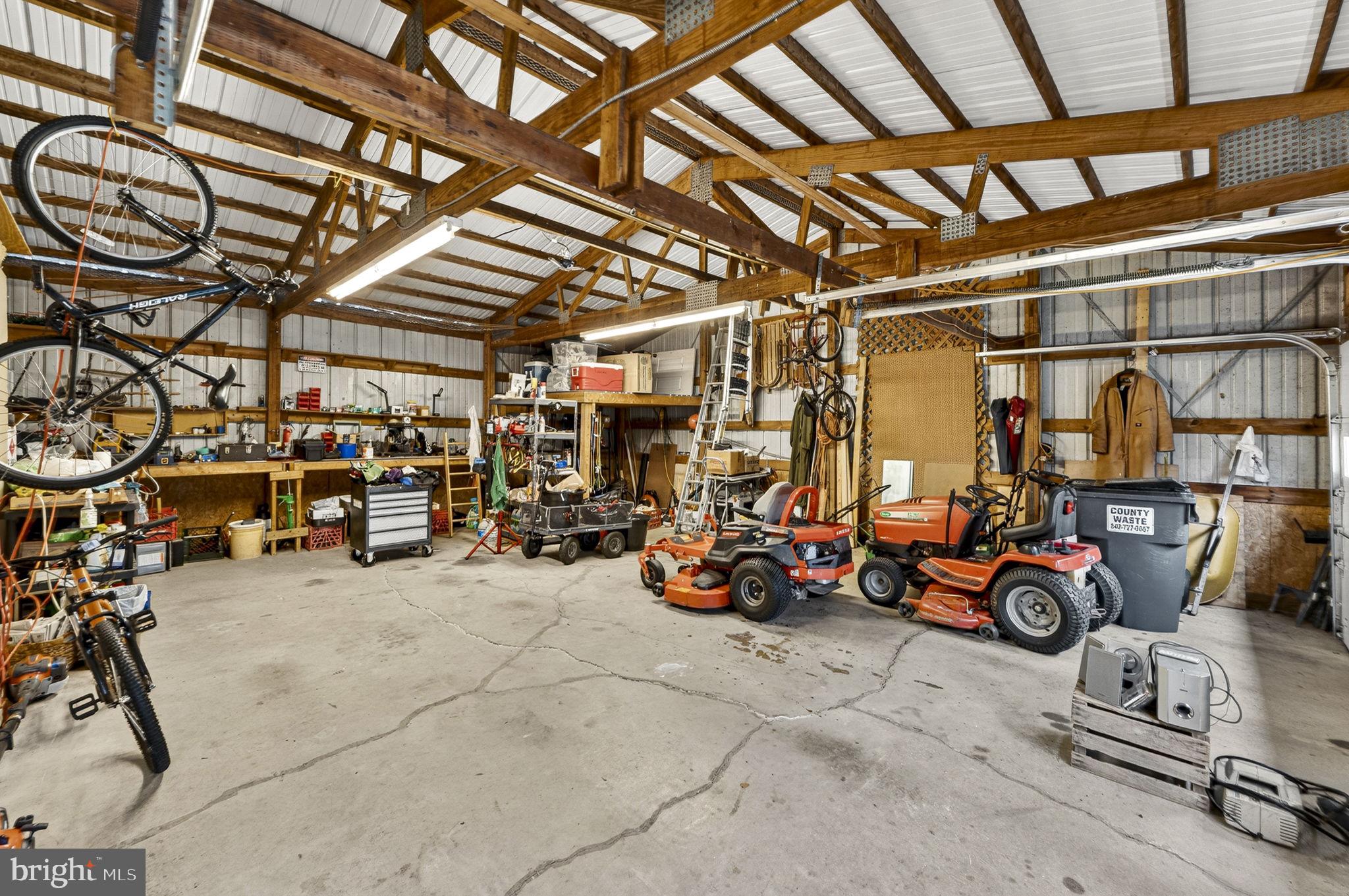 2266 Beaver Dam Road Midland, VA 22728 - Photo 51 of 93 Detached garage-so much room for yard equipment!