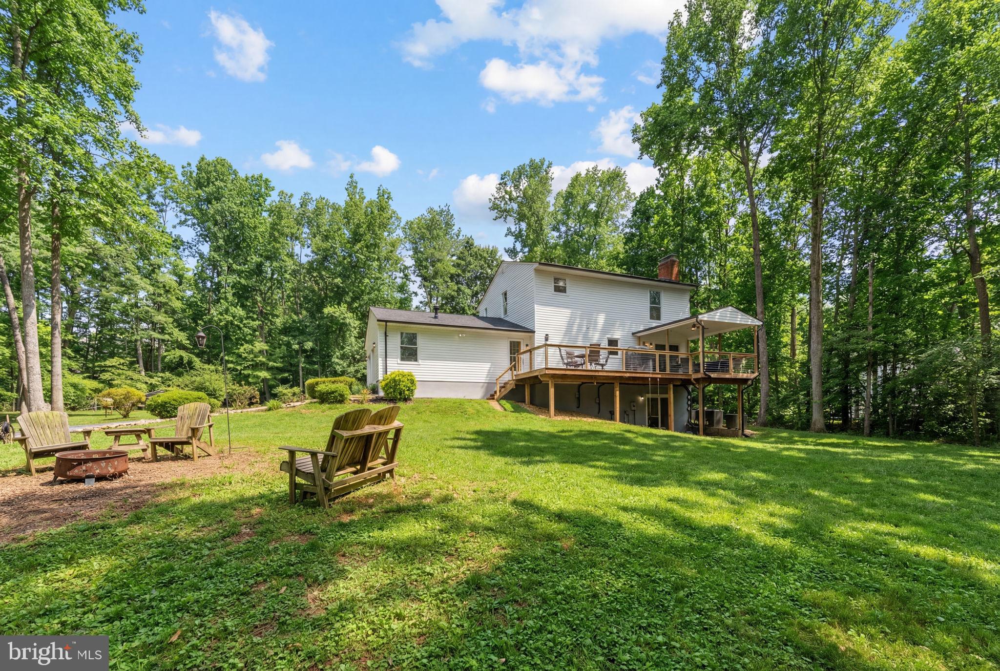 2266 Beaver Dam Road Midland, VA 22728 - Photo 90 of 93 a house view with a sitting space and garden