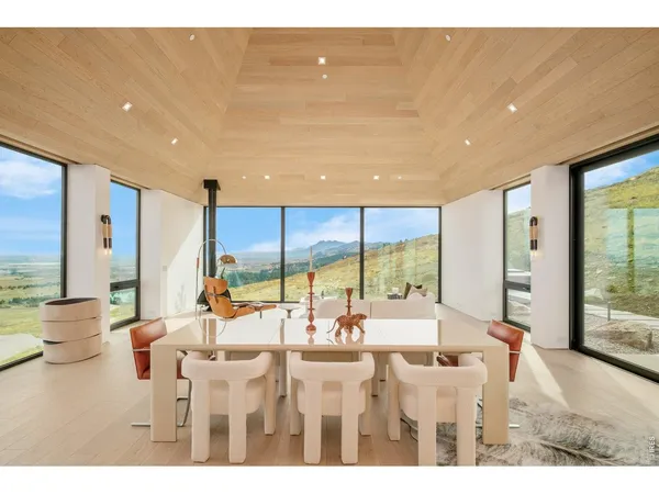 a room with lots of counter top space