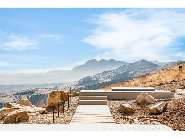 a view of city and ocean