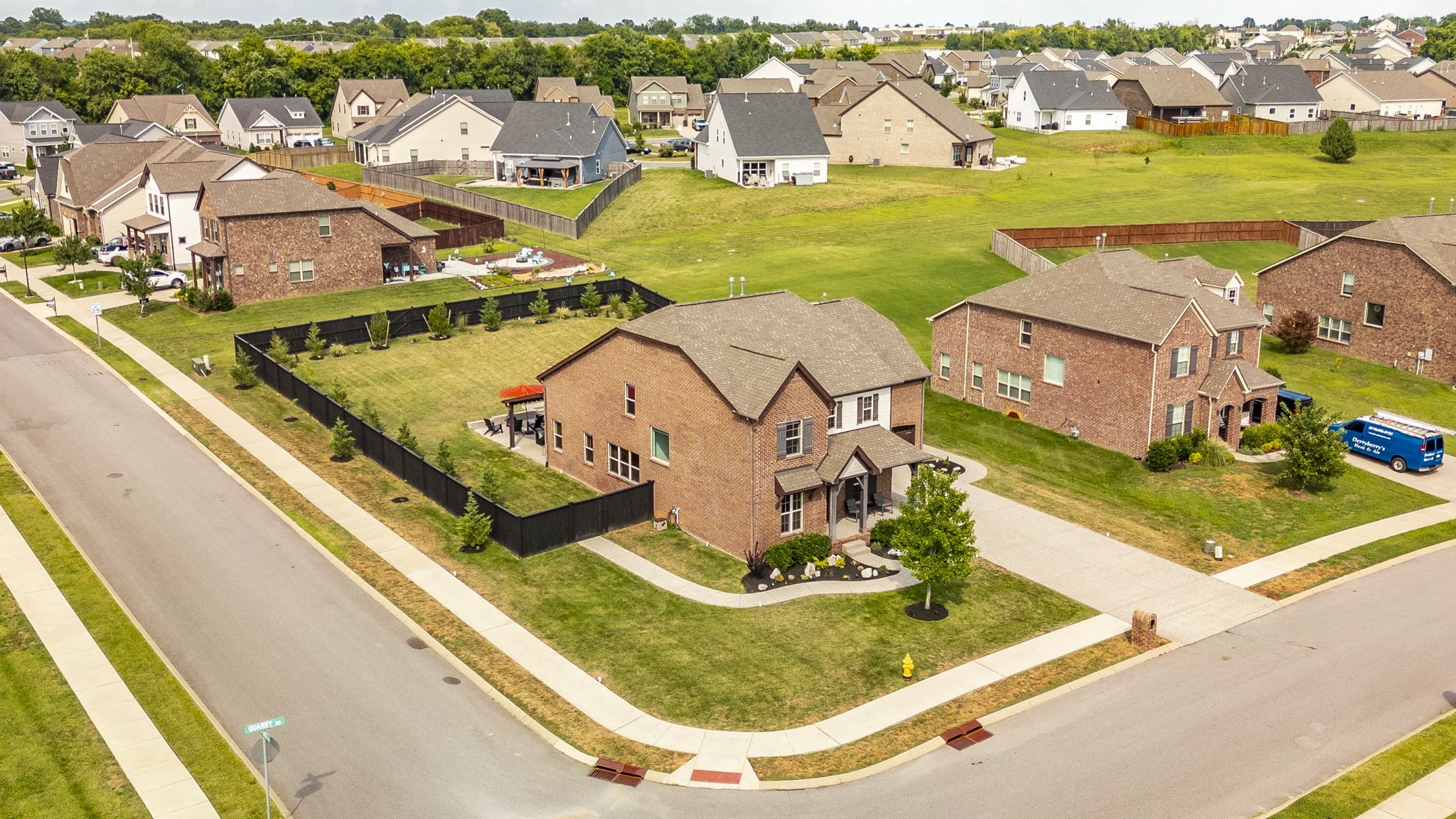 400 Quarry Road Gallatin, TN 37066 - Photo 3 of 81 an aerial view of residential houses with outdoor space