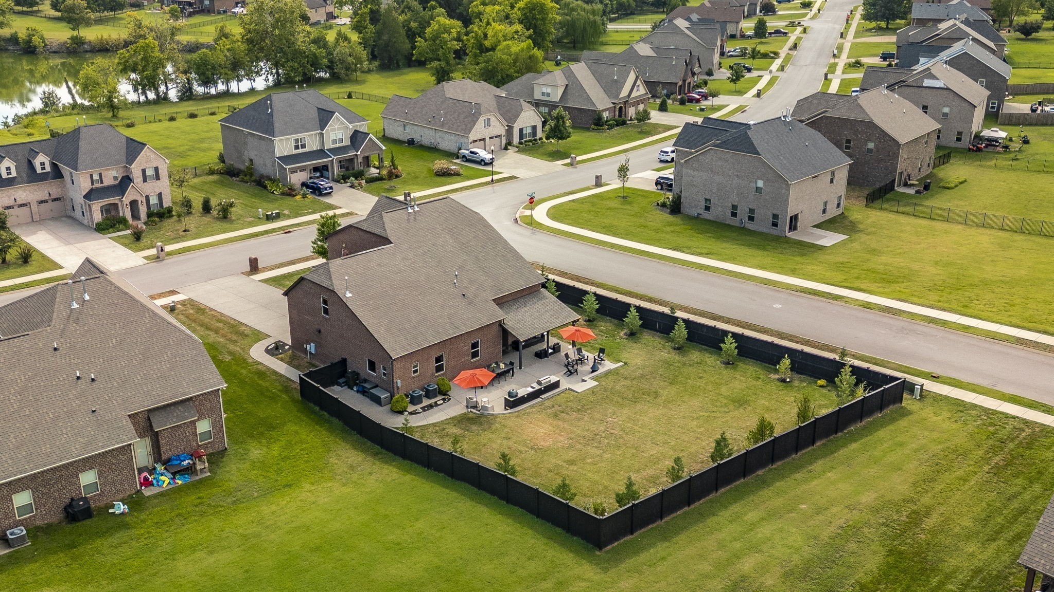 400 Quarry Road Gallatin, TN 37066 - Photo 79 of 81 an aerial view of a house with swimming pool and outdoor seating