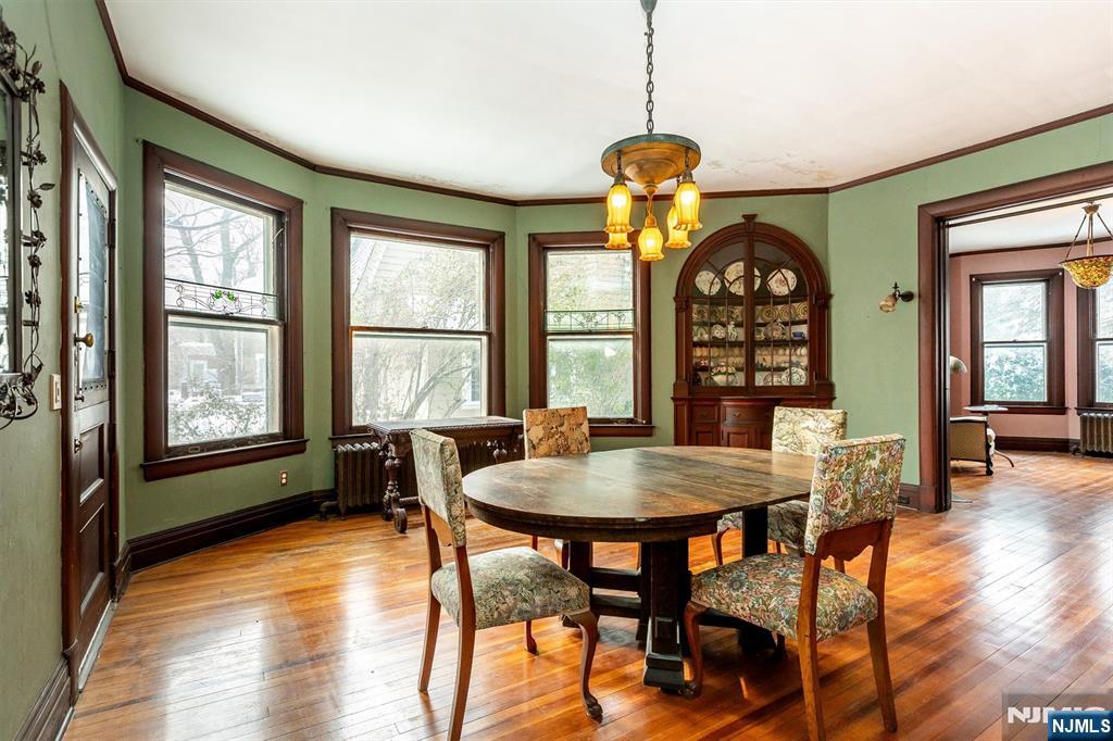 20 Prospect Terrace Montclair, NJ 07042 - Photo 13 of 49 a view of a dining room with furniture window and wooden floor