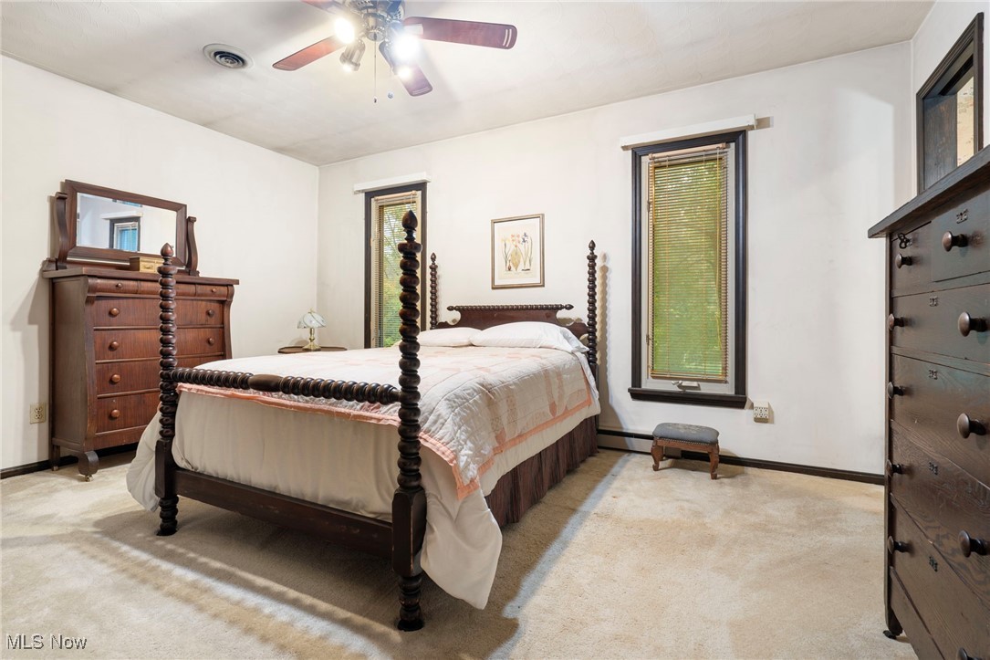 3417 Biltz Road Kent, OH 44240 - Photo 21 of 38 Carpeted bedroom with ceiling fan