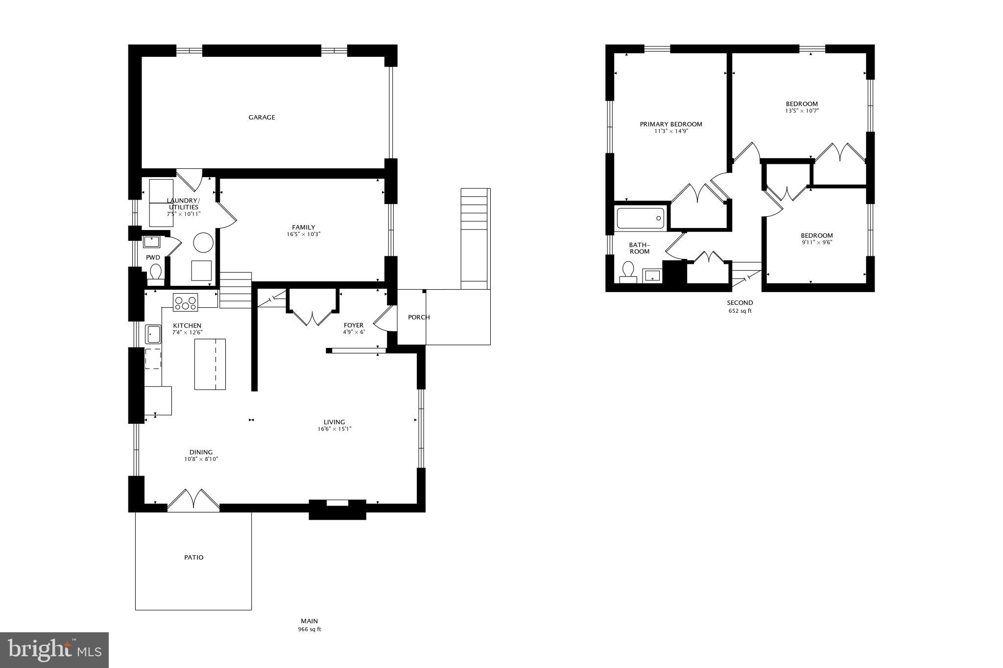 5816 Amelia Street Springfield, VA 22150 - Photo 36 of 36 Stylish dual-level floor plan layout.
