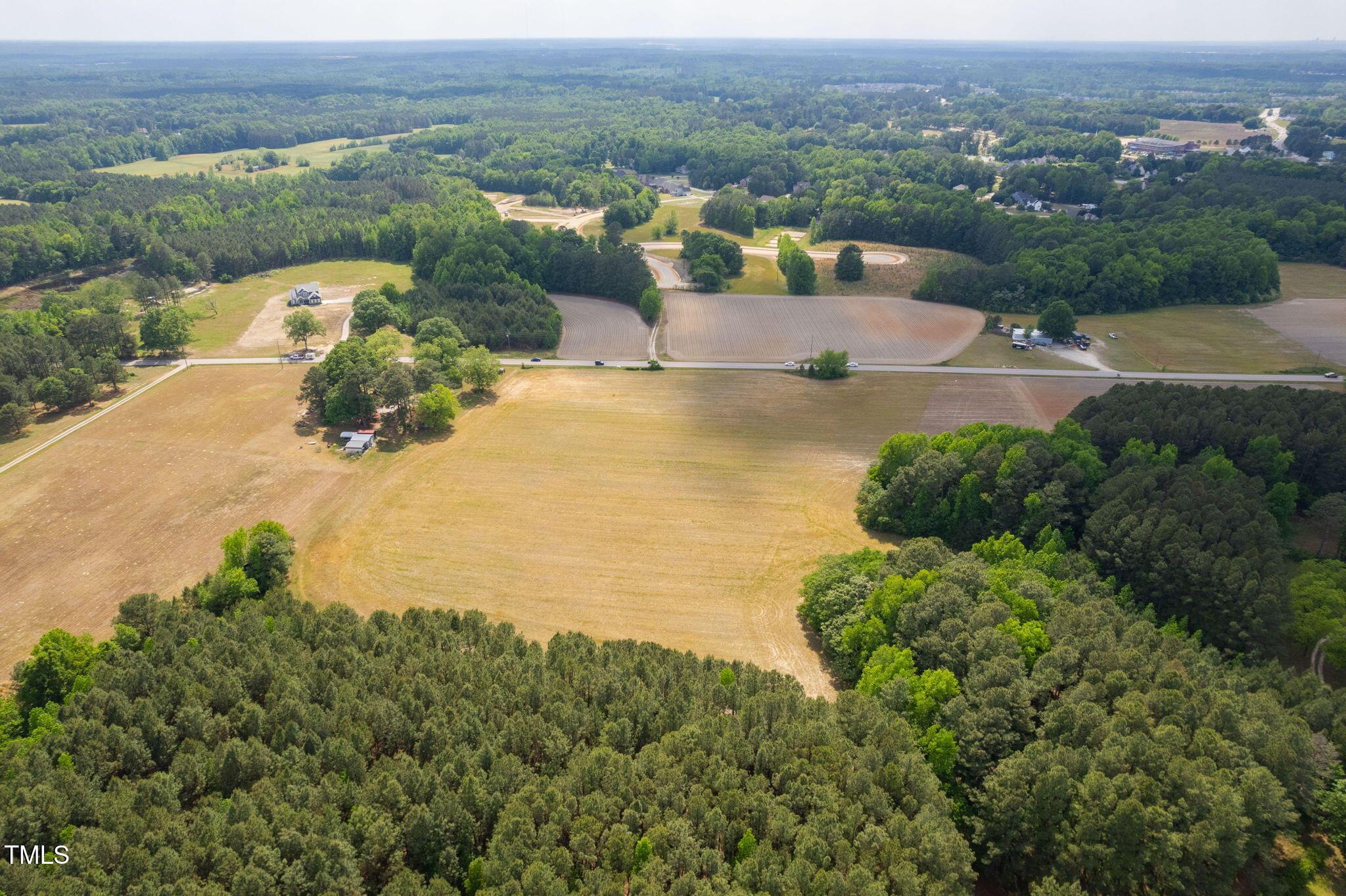1753 Eagle Rock Road Wendell, NC 27591 - Photo 15 of 29 an aerial view of a house with yard swimming pool and mountain view