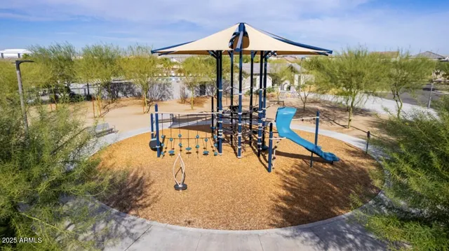 a view of a city with tall buildings