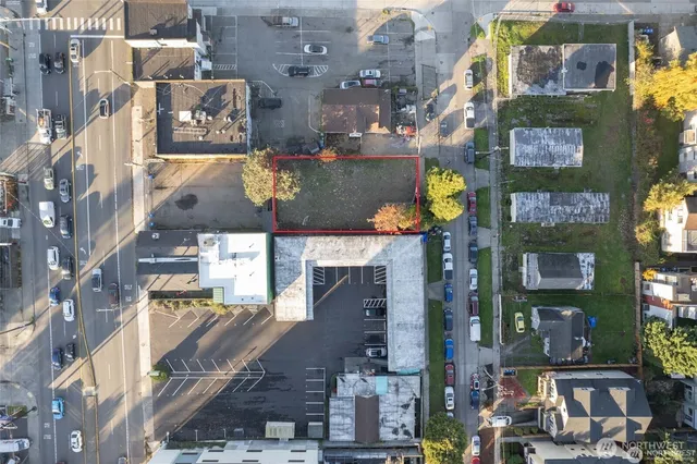 a aerial view of multiple house