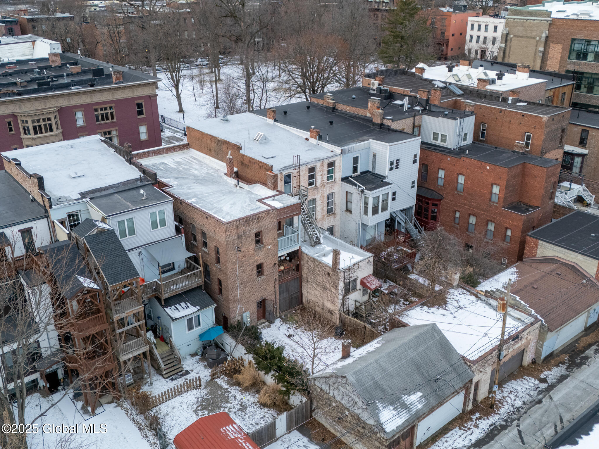 228 3rd Street Troy, NY 12180 - Photo 60 of 69 Garage and East Elevation 2
