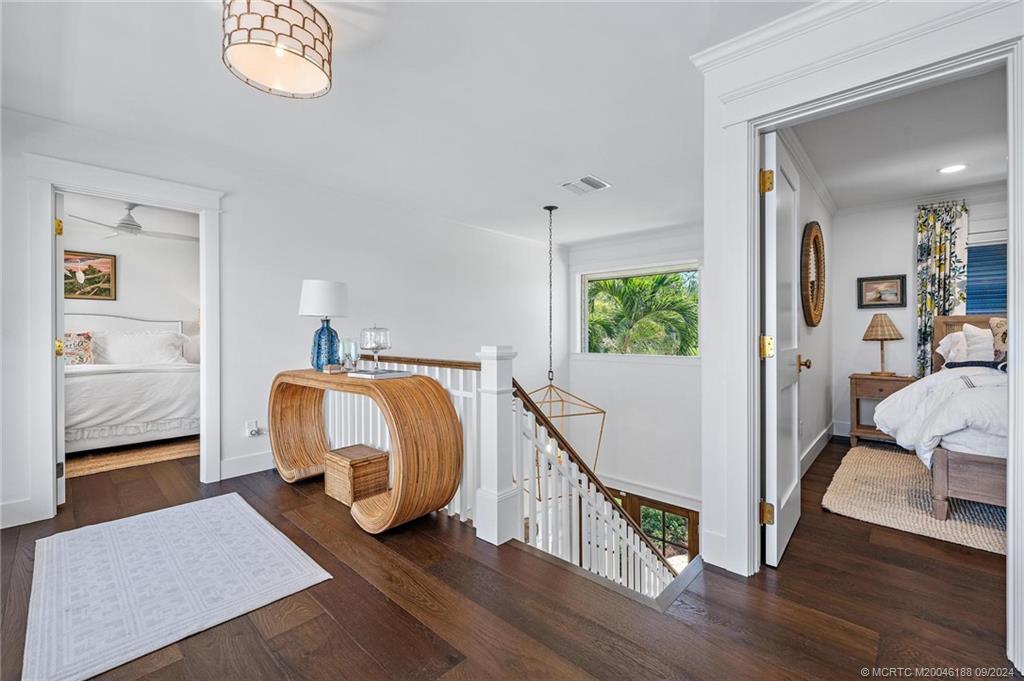 4110 Northeast Joes Point Road Stuart, FL 34996 - Photo 45 of 67 a view of a hallway with interior of the house