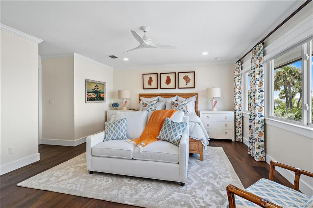 4110 Northeast Joes Point Road Stuart, FL 34996 - Photo 51 of 67 a living room with furniture and a couch