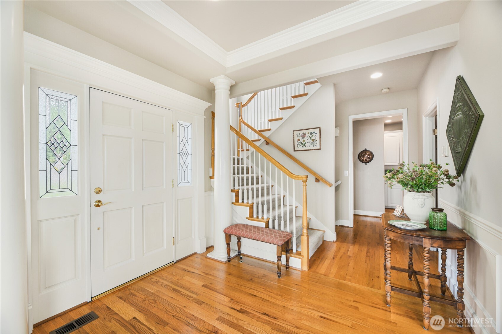 621 Southwest 295th Place Federal Way, WA 98023 - Photo 13 of 35 a view of a livingroom with wooden floor and furniture