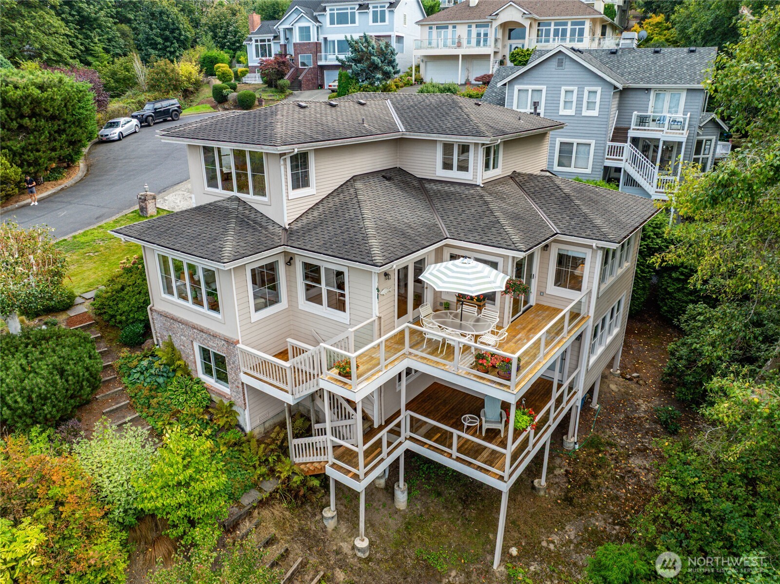 621 Southwest 295th Place Federal Way, WA 98023 - Photo 10 of 35 an aerial view of a house with a yard