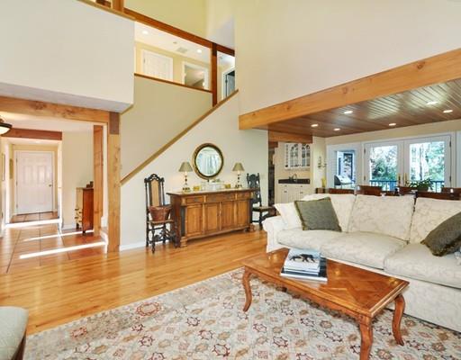 1115 North Road Carlisle, MA 01741 - Photo 3 of 30 a living room with furniture and a wooden floor