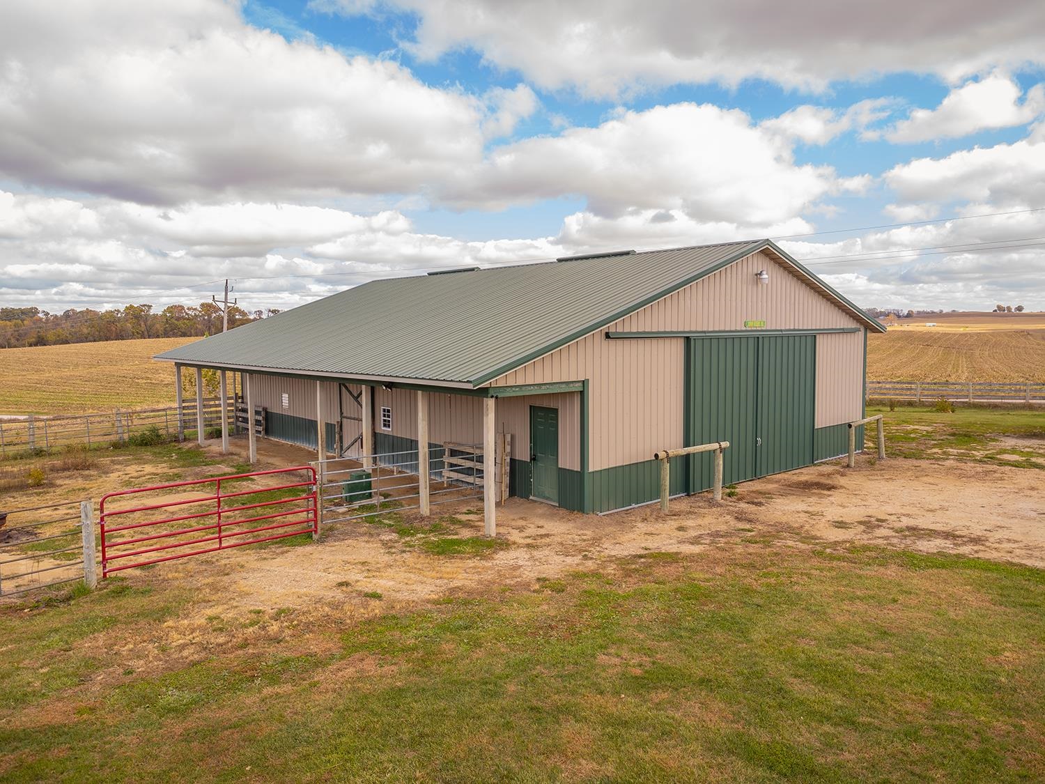 7876 Hickory Grove Road Savanna, IL 61074 - Photo 11 of 67 a front view of a house with a yard