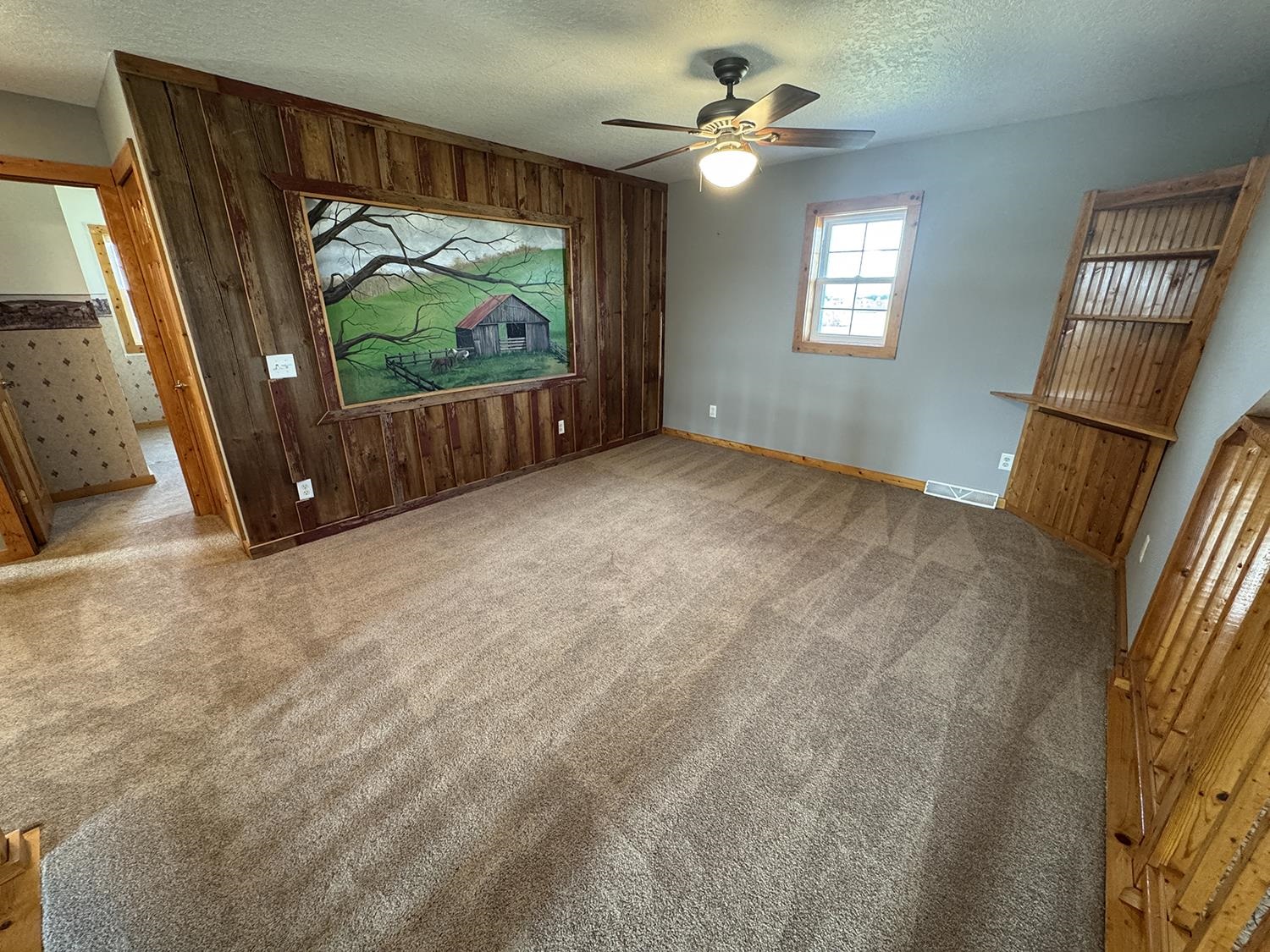 7876 Hickory Grove Road Savanna, IL 61074 - Photo 49 of 67 wooden floor in an empty room with a window