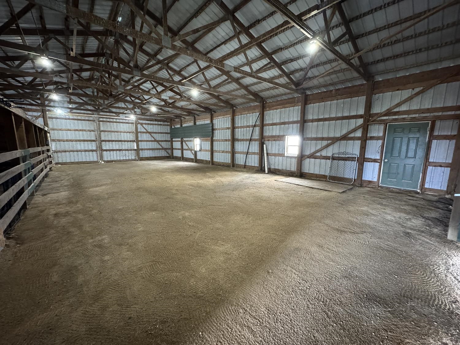 7876 Hickory Grove Road Savanna, IL 61074 - Photo 62 of 67 a view of an empty room with a garage