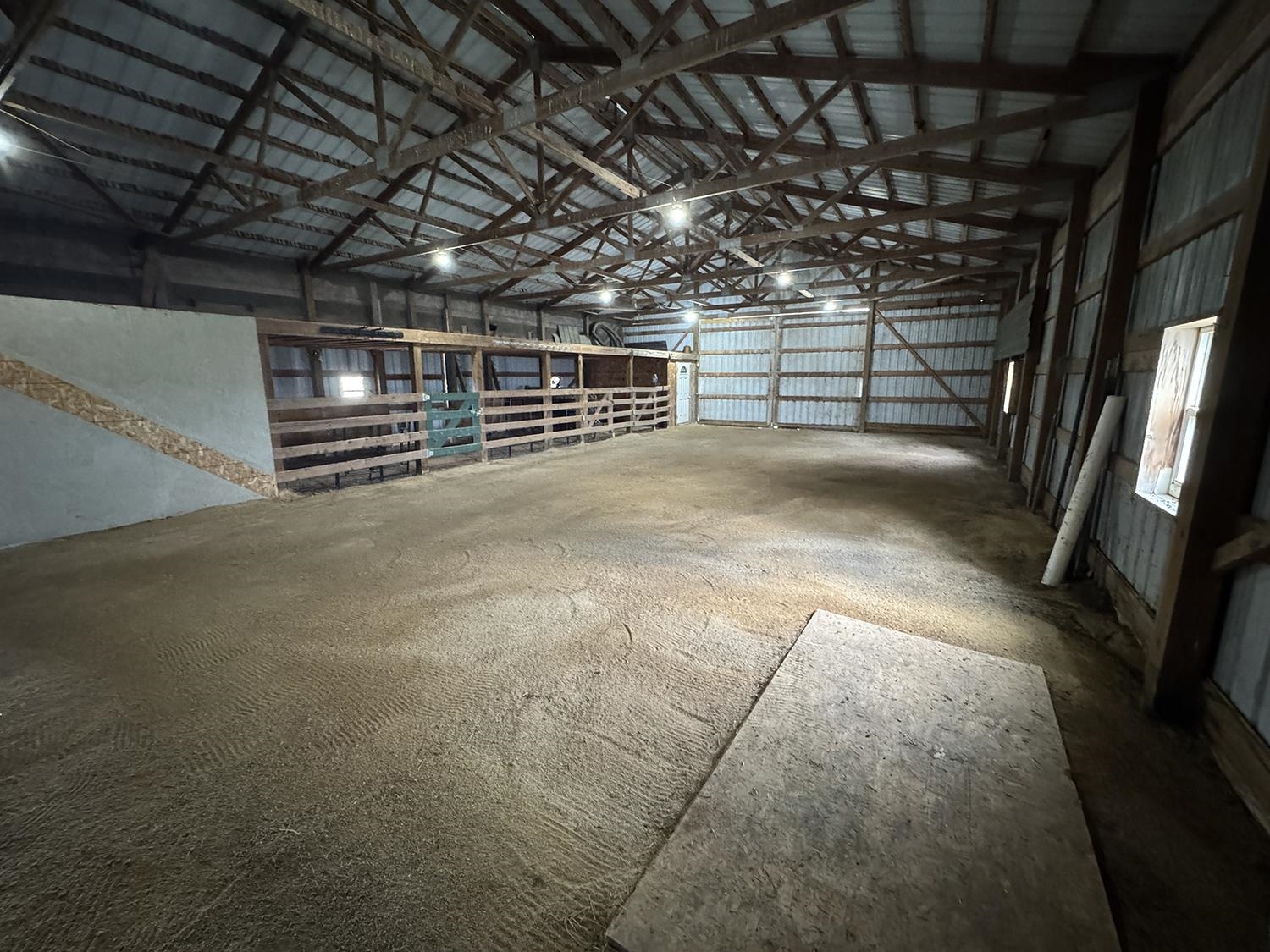 7876 Hickory Grove Road Savanna, IL 61074 - Photo 63 of 67 a view of an empty room with a garage