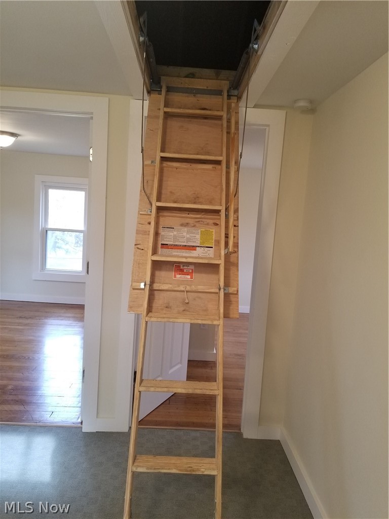 4595 South Hametown Road Barberton, OH 44203 - Photo 13 of 27 Attic entrance
