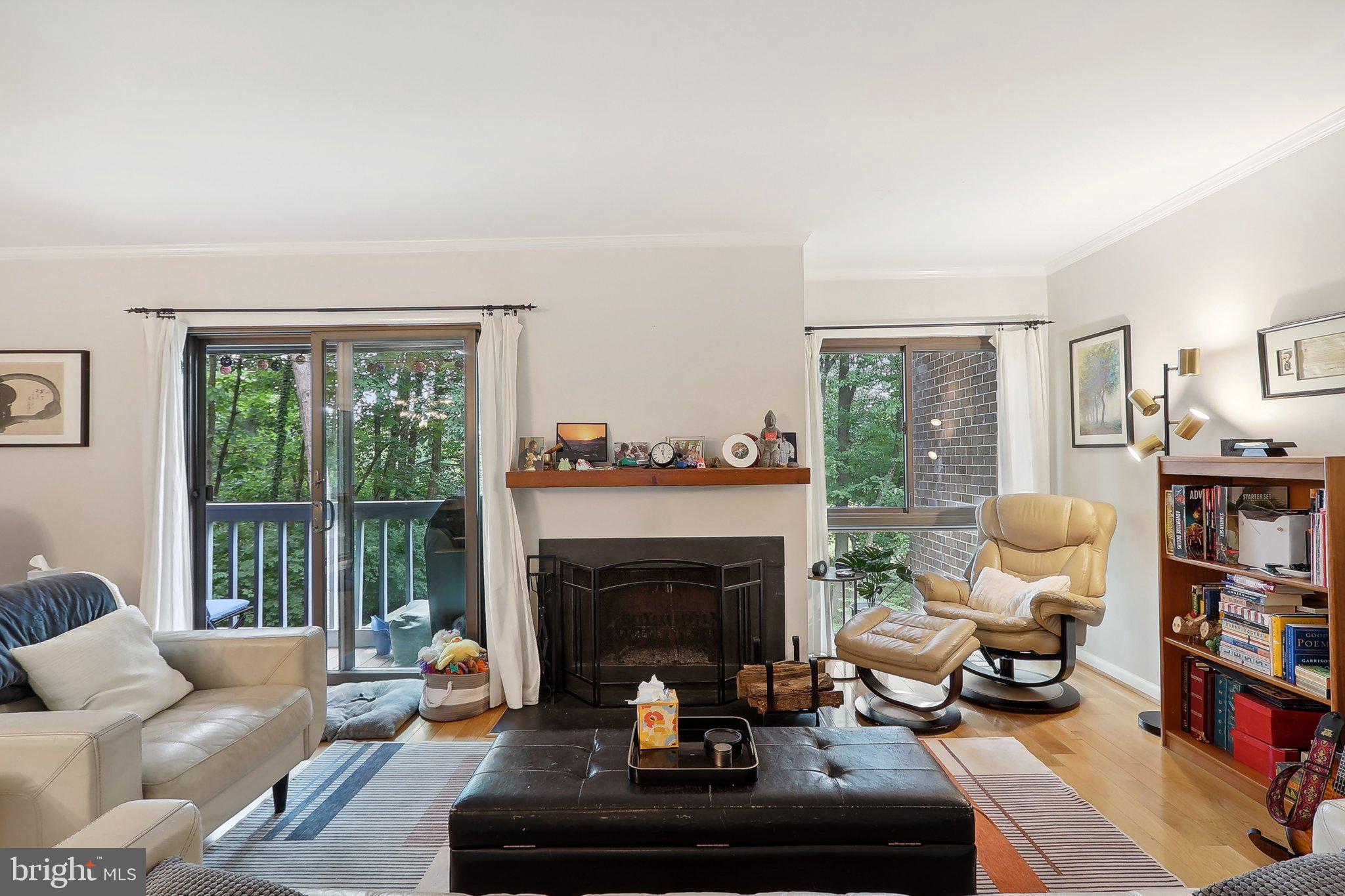 2031 Approach Lane Reston, VA 20191 - Photo 11 of 58 Serene living space with nature views.