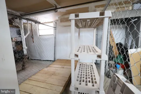 a room with storage and utility