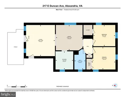 $449,000 | 217 East Duncan Avenue, Unit A, Alexandria, VA 22301