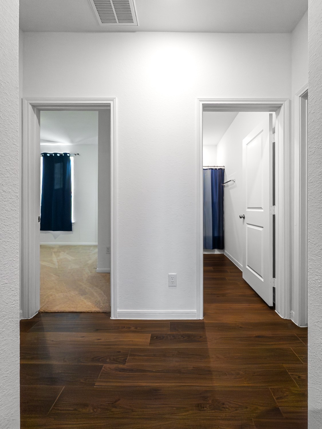 10222 Clearwick Street Houston, TX 77034 - Photo 14 of 24 Hallway towards Bedroom 1 & 2 and Family Restroom