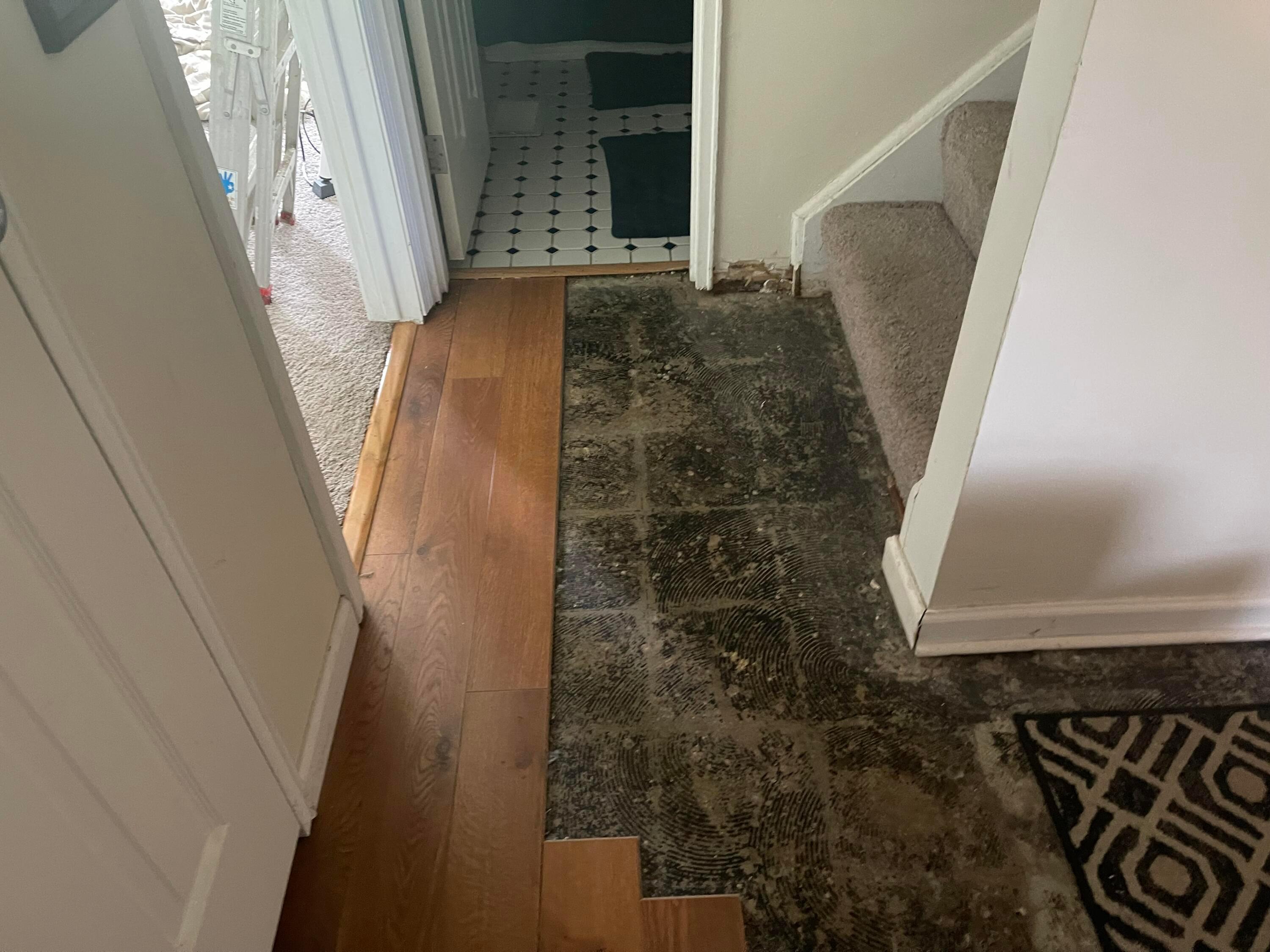 930 Bucknell Road Columbus, OH 43213 - Photo 9 of 13 Floor damage 2