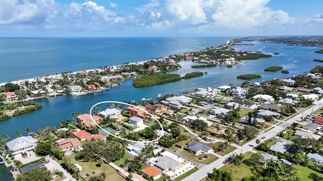 a view of balcony with wooden floor