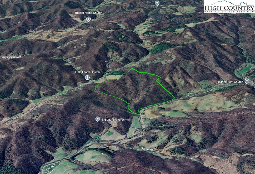 Big Laurel Road Creston, NC 28615 - Photo 26 of 27 a yard with some trees