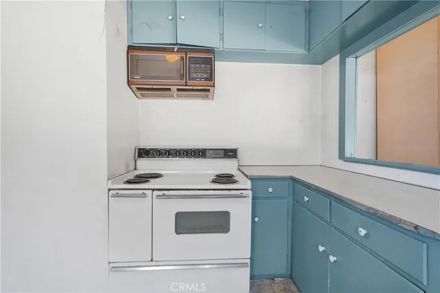 a utility room with a window