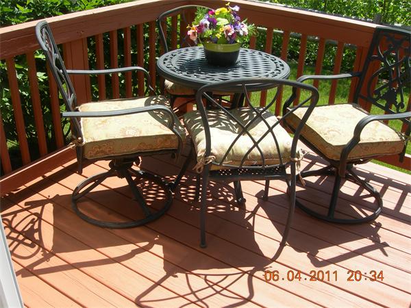 159 Allen Road, Unit 15 Billerica, MA 01821 - Photo 20 of 21 a balcony view with couple of white furniture