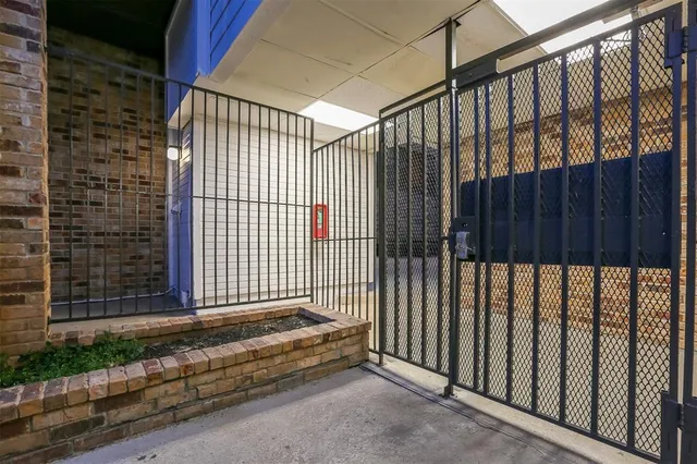 a view of outdoor space with wooden fence