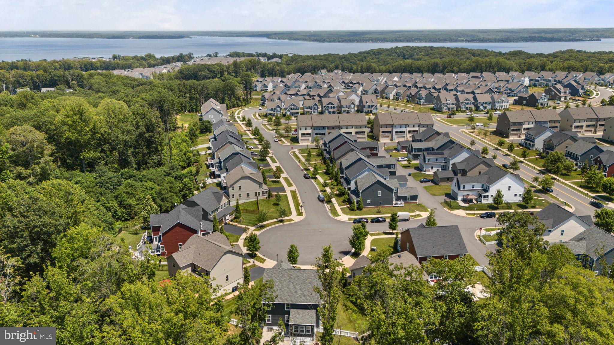2044 Scarlet Pine Road Dumfries, VA 22026 - Photo 65 of 85 an aerial view of residential building with outdoor space
