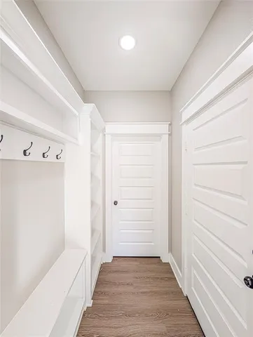 a bathroom with a bathtub and toilet